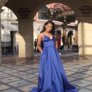 Royal Blue Prom Dress !